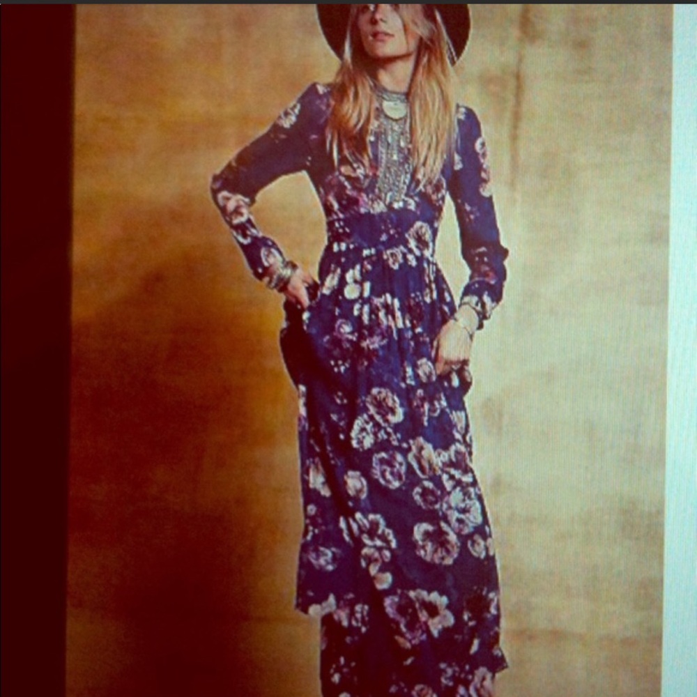 Free People Paradise Maxi Dress size XS